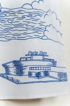 "Day at the harbor" embroidered Shirt SS25 view 2