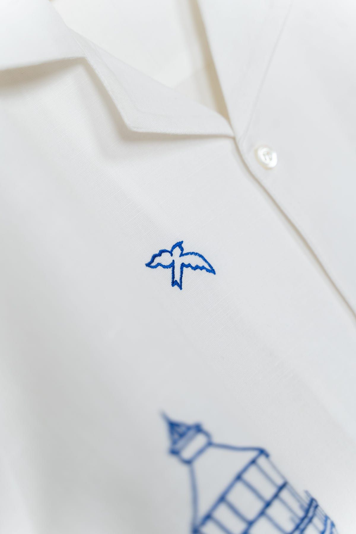 "Day at the harbor" embroidered Shirt SS25 - image 4