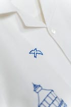"Day at the harbor" embroidered Shirt SS25 view 4