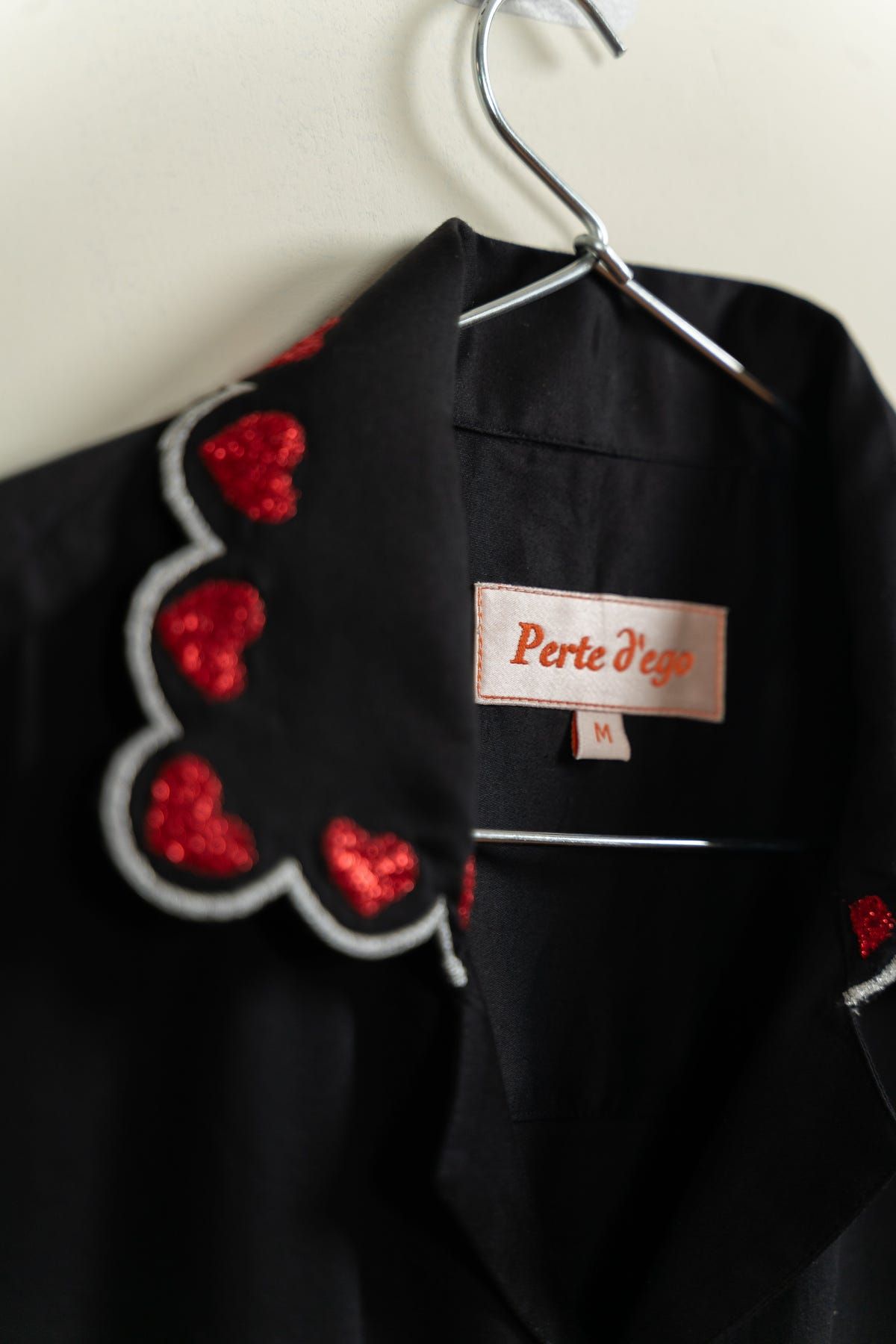 "Forget me not" hand embroidered shirt - image 3