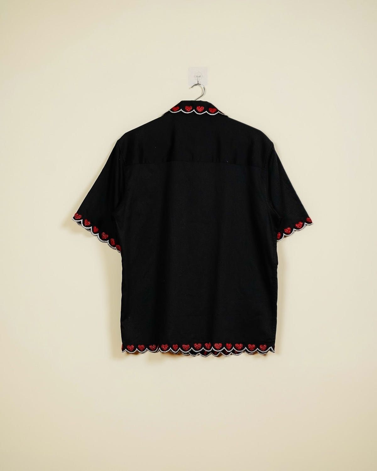 "Forget me not" hand embroidered shirt - image 8