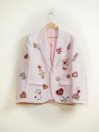 “Amore Mio” hand embroidered blazer view 1