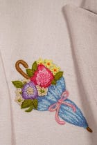“Amore Mio” hand embroidered blazer view 7