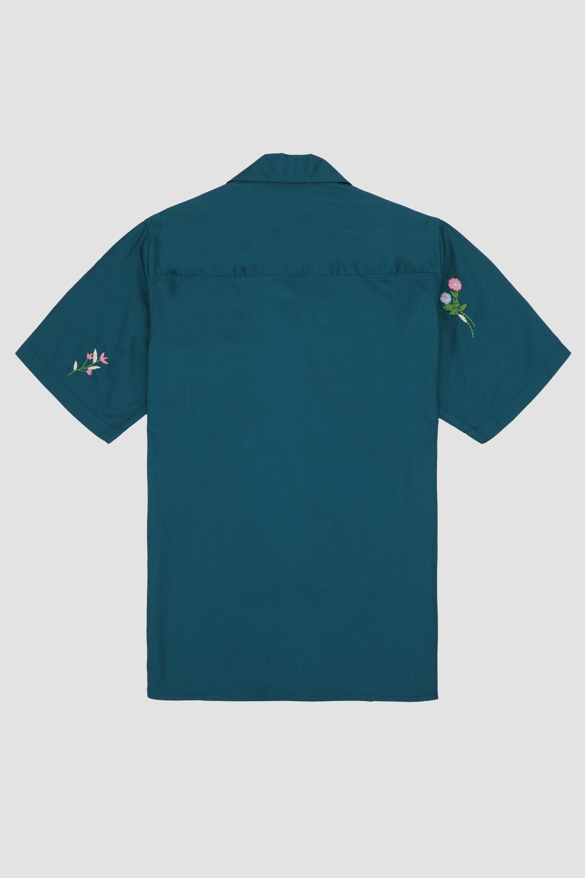 "Floral bunch" hand embroidered Shirt - image 3