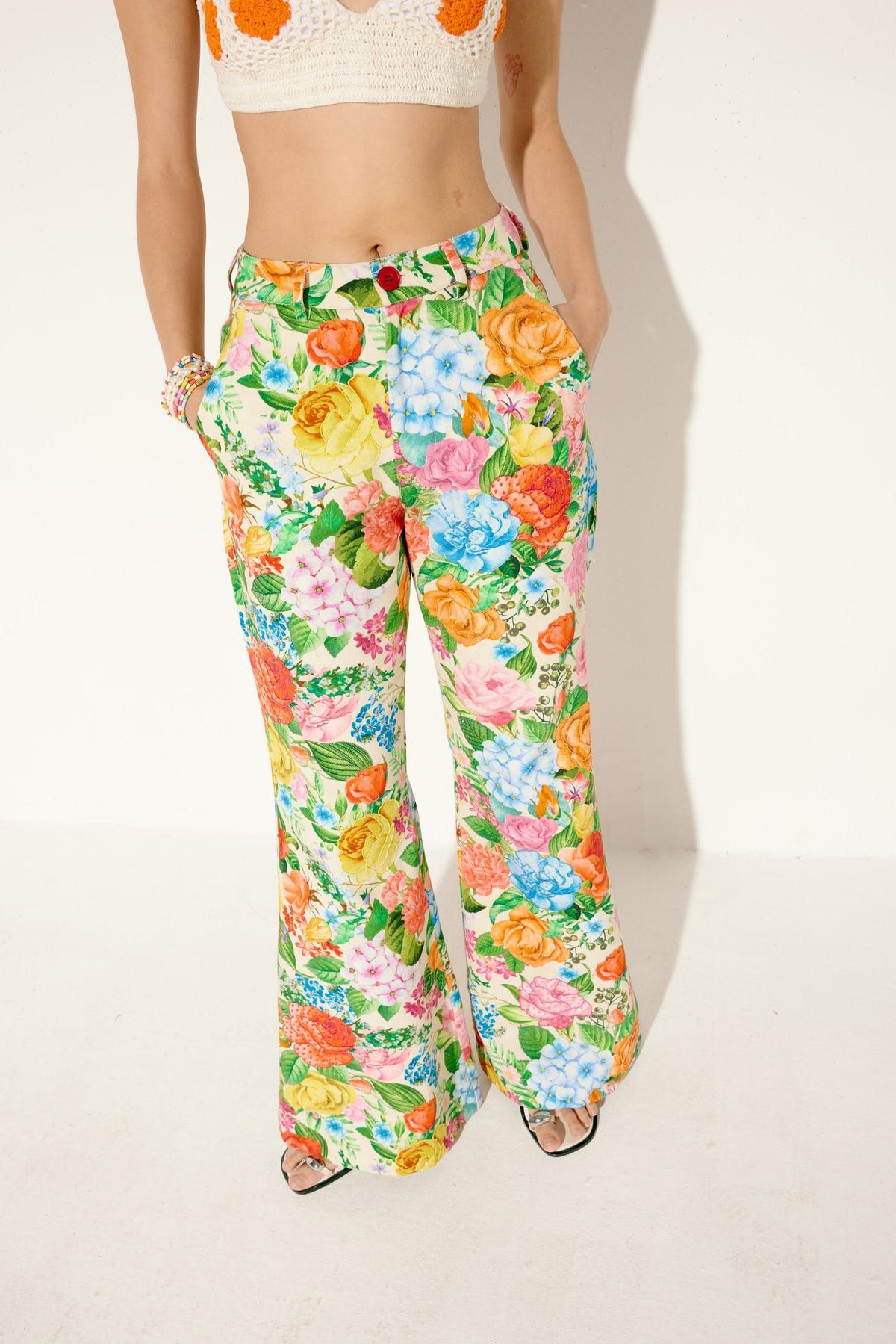 Le printemps bellbottom pants - image 1
