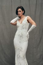 Aurora hand embroidered dress view 2