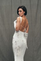 Aurora hand embroidered dress view 4