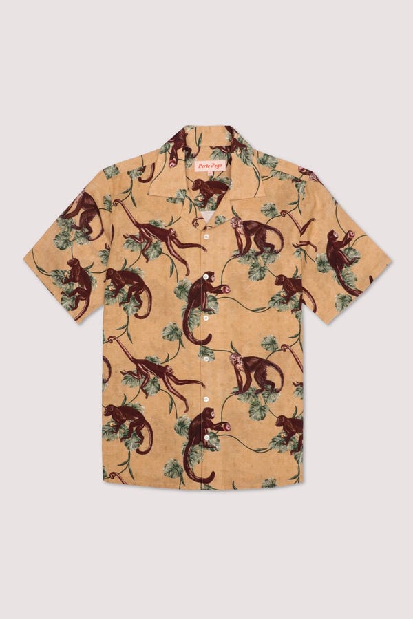 Perte D'ego — "Bali" linen shirt