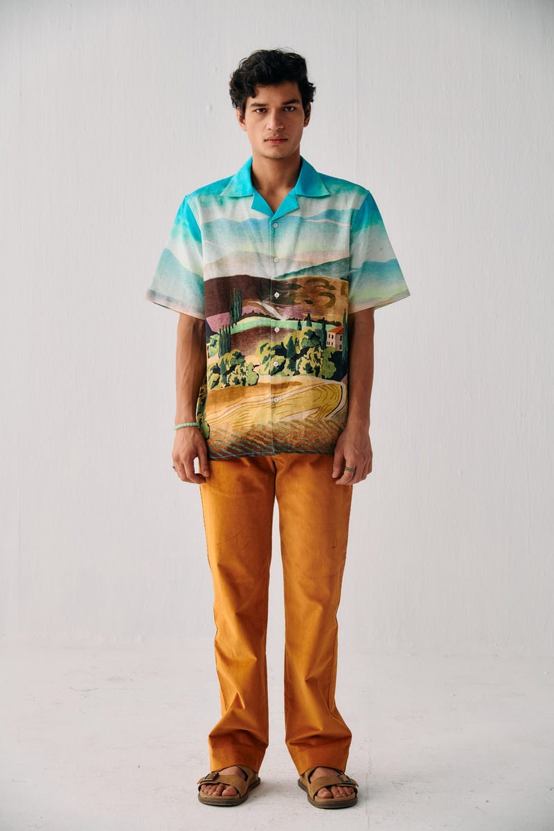 "Le tuscany" linen shirt