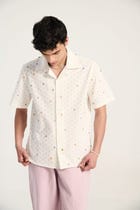 "Tooti frooti" hand embroidered shirt view 1