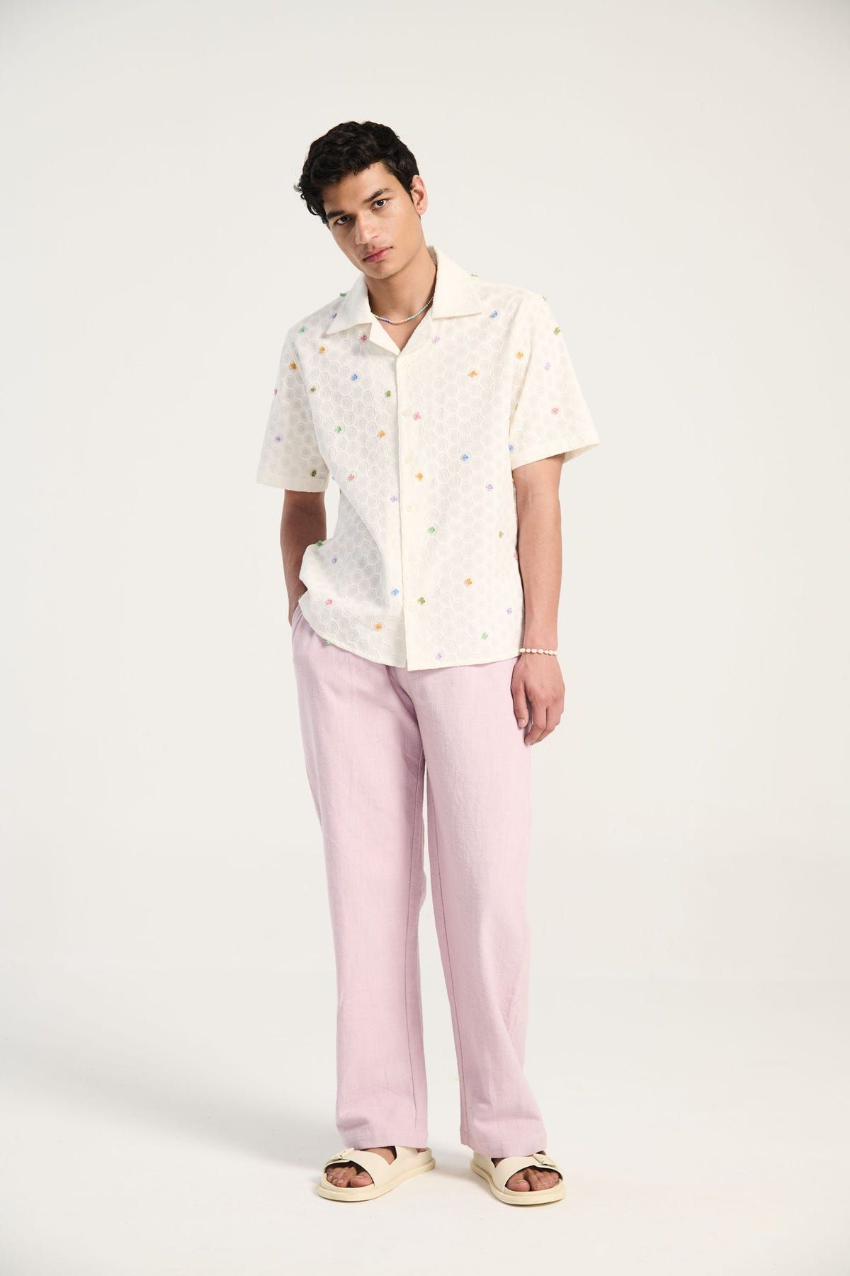 "Tooti frooti" hand embroidered shirt - image 2