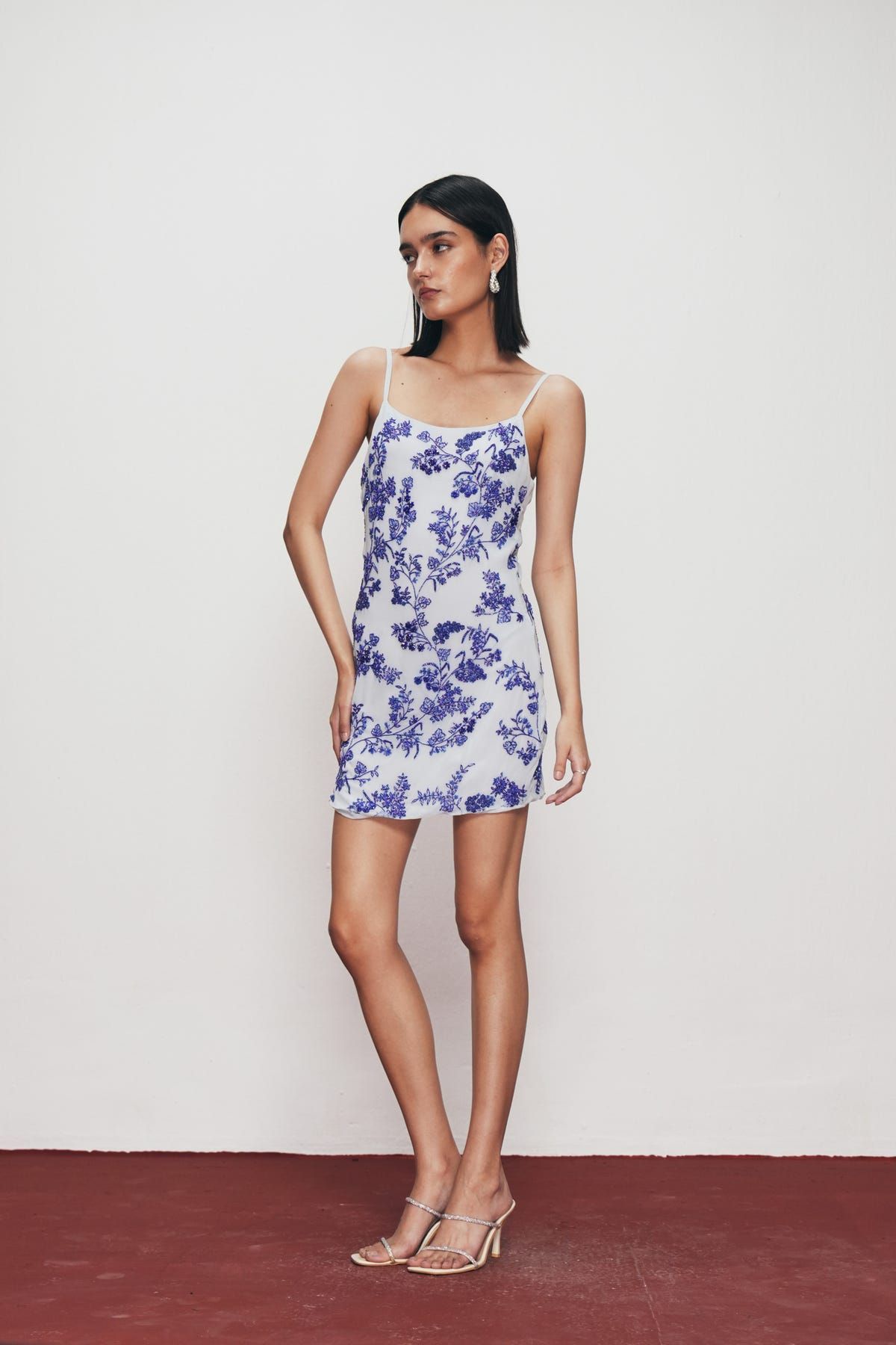 Santorini beaded dress - image 2