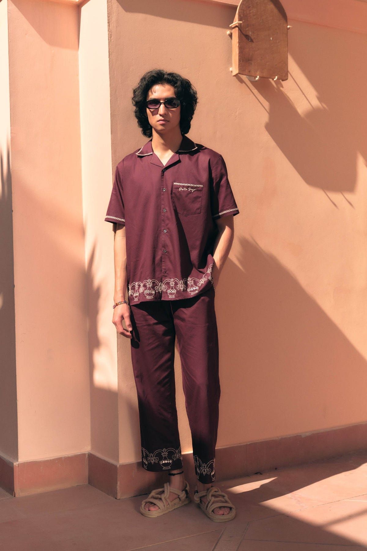 "Le Peru" hand embroidered Shirt - image 3