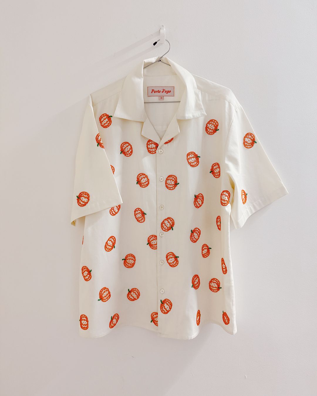 "Le pumpkin" beadwork shirt - image 1