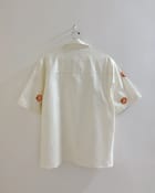 "Le pumpkin" beadwork shirt view 3