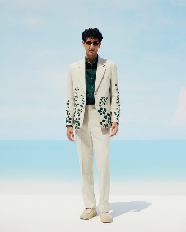 Perte D'ego — Whispering Vines embroidered Blazer