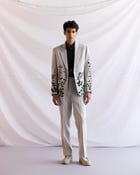 Whispering Vines embroidered Blazer view 5