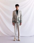 Whispering Vines embroidered Blazer view 6