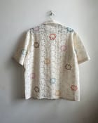 Floral beadwork hand embroidered Lace Shirt view 3