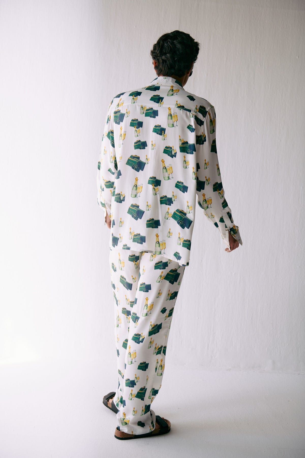 Amalfi illustrations lounge pants - image 2