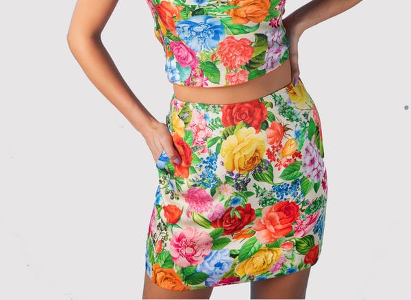 Perte D'ego — "Marguerite" short skirt