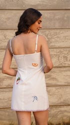 "Le Martini" hand embroidered dress view 4