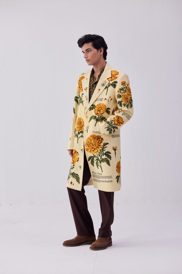 Perte D'ego — "Notes on marigold" overcoat