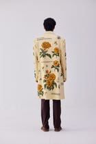"Notes on marigold" overcoat view 4