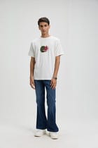 "Le Watermelon" hand embroidered T-Shirt view 3