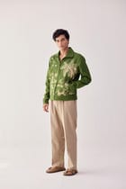 "Le traveller" embroidered jacket view 2