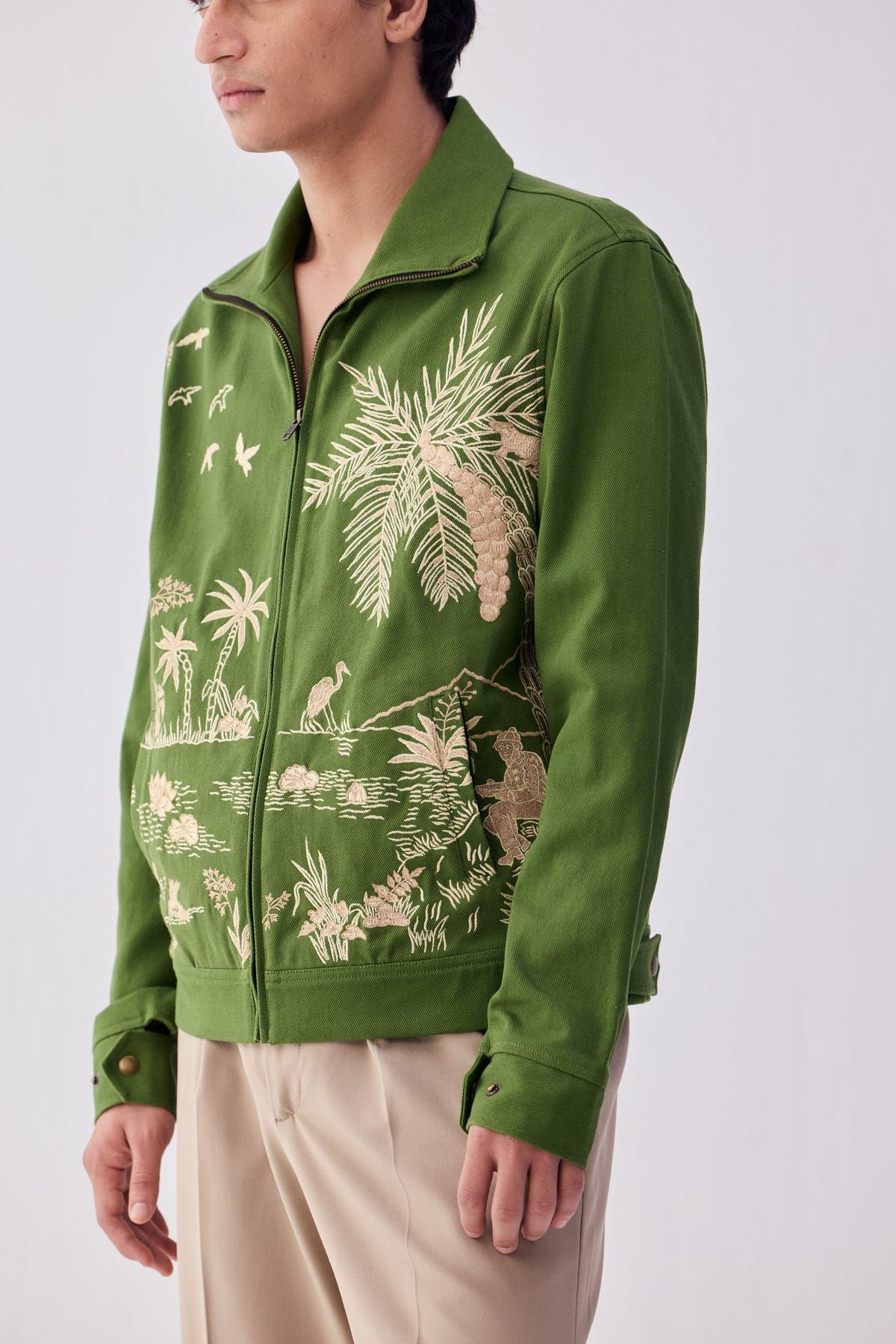"Le traveller" embroidered jacket - image 3
