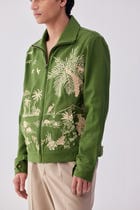 "Le traveller" embroidered jacket view 3