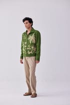 "Le traveller" embroidered jacket view 5