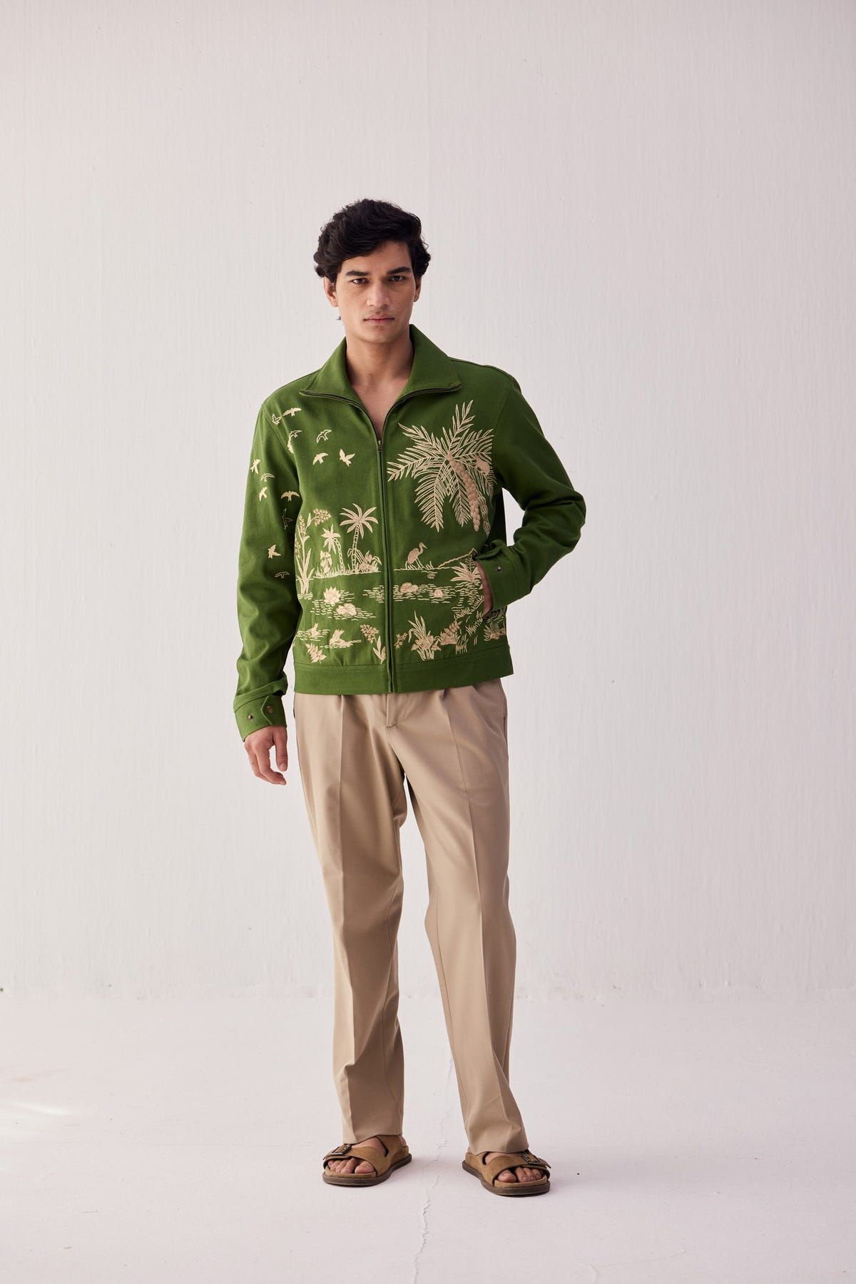 "Le traveller" embroidered jacket - image 6