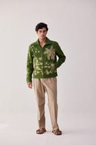 "Le traveller" embroidered jacket view 6