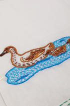 "Le duck" hand embroidered Shirt view 3