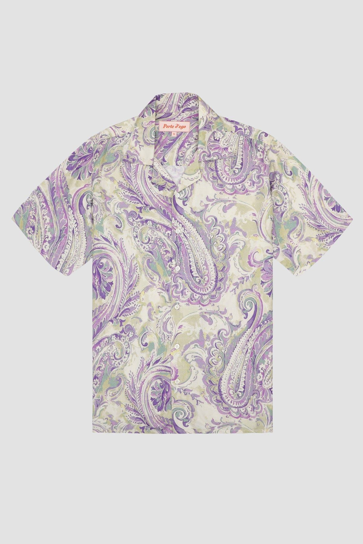 Watercolor Paisley shirt - image 1