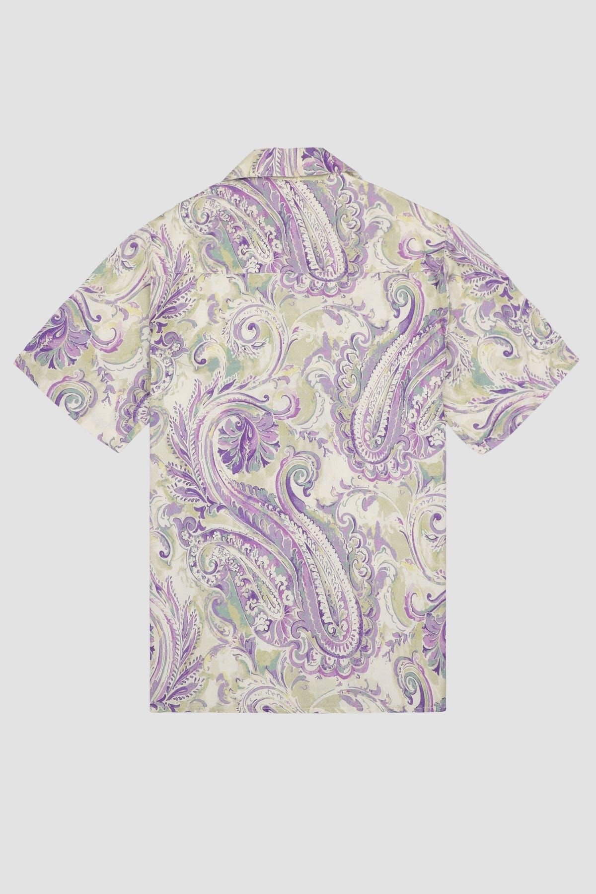Watercolor Paisley shirt - image 5