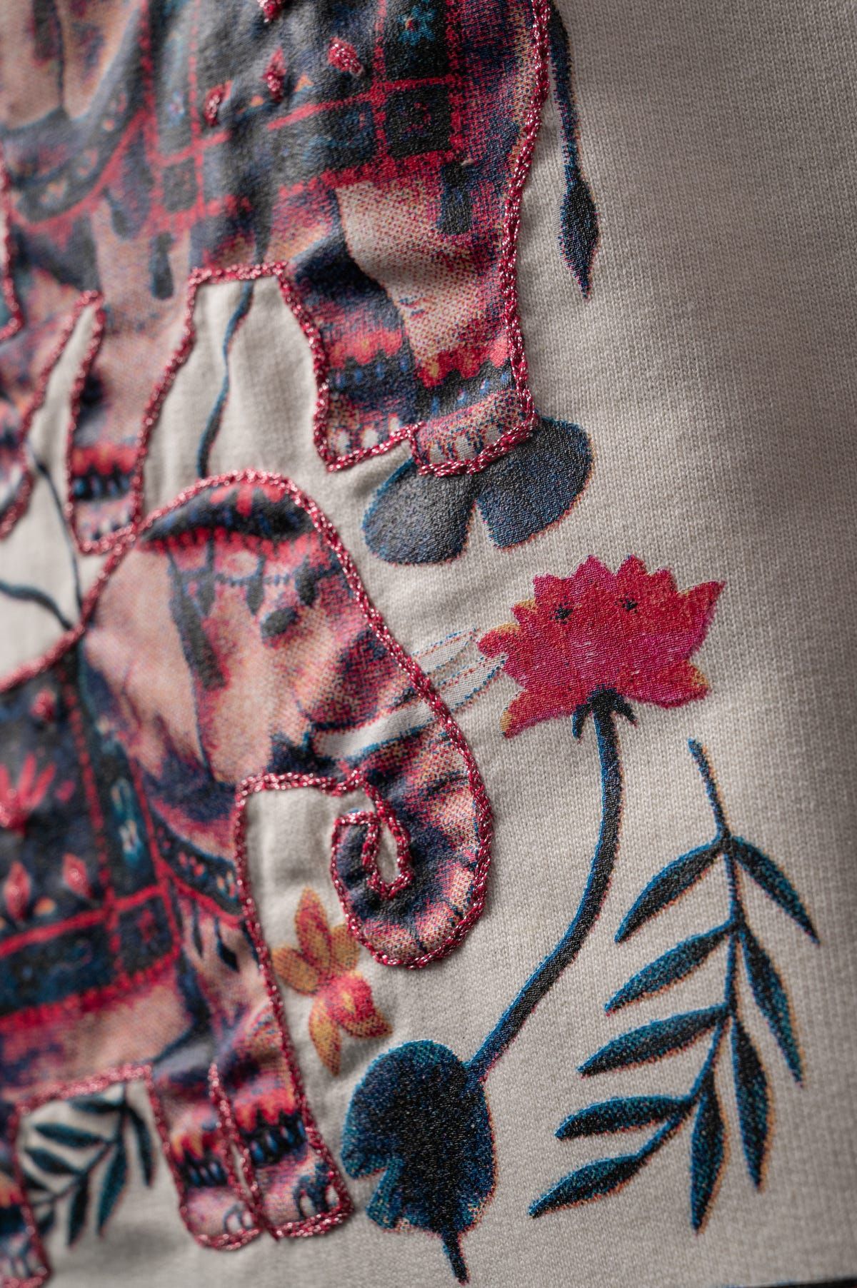Elephant Hand Work T-shirt - image 11