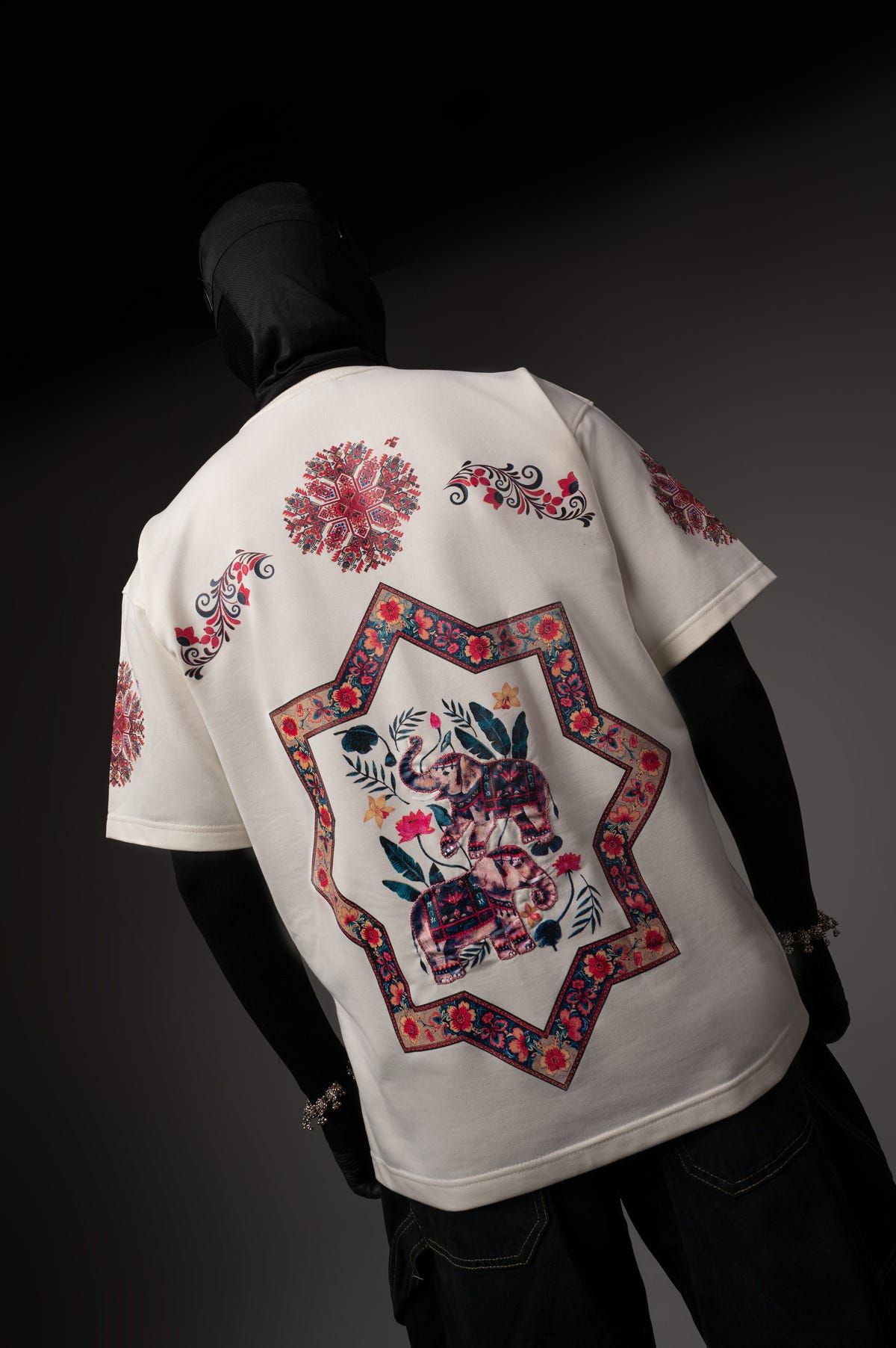 Elephant Hand Work T-shirt - image 3
