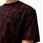 Midnight bloom Tee (Block Printing Tee) view 5