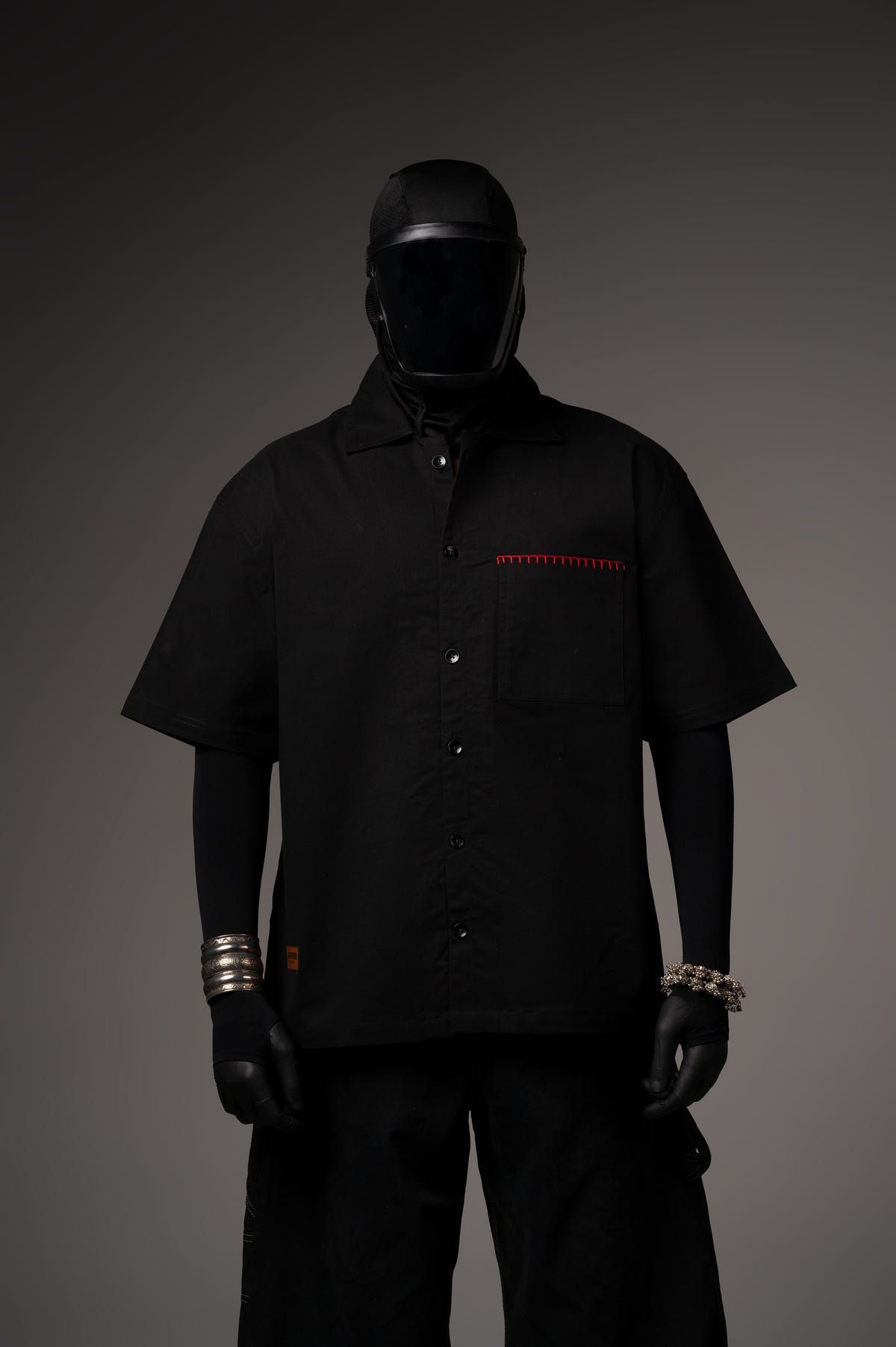 Peacock Hand Work Shirt - image 1