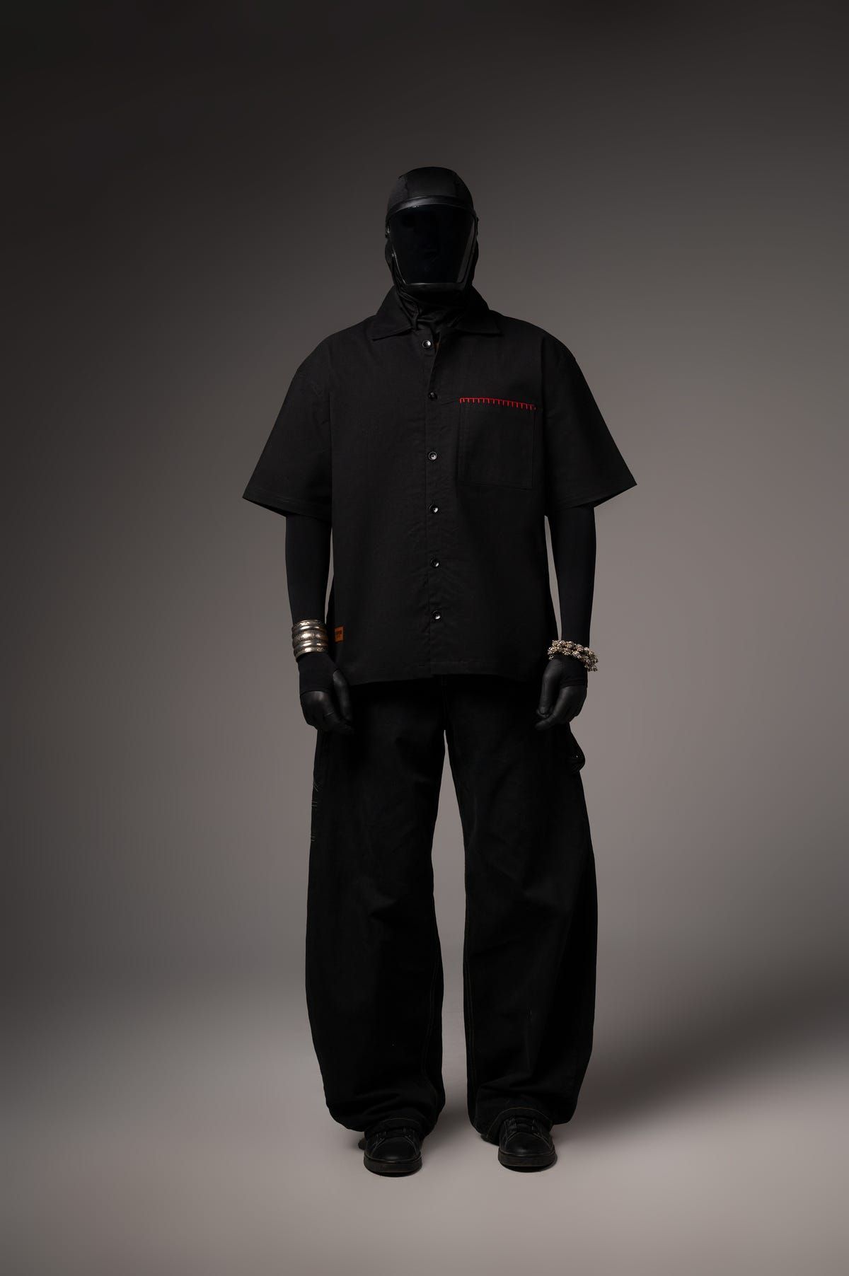 Peacock Hand Work Shirt - image 13