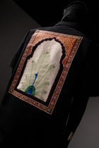 Peacock Hand Work Shirt view 4