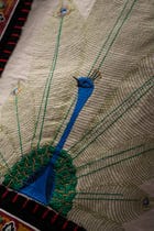 Peacock Hand Work Shirt view 5