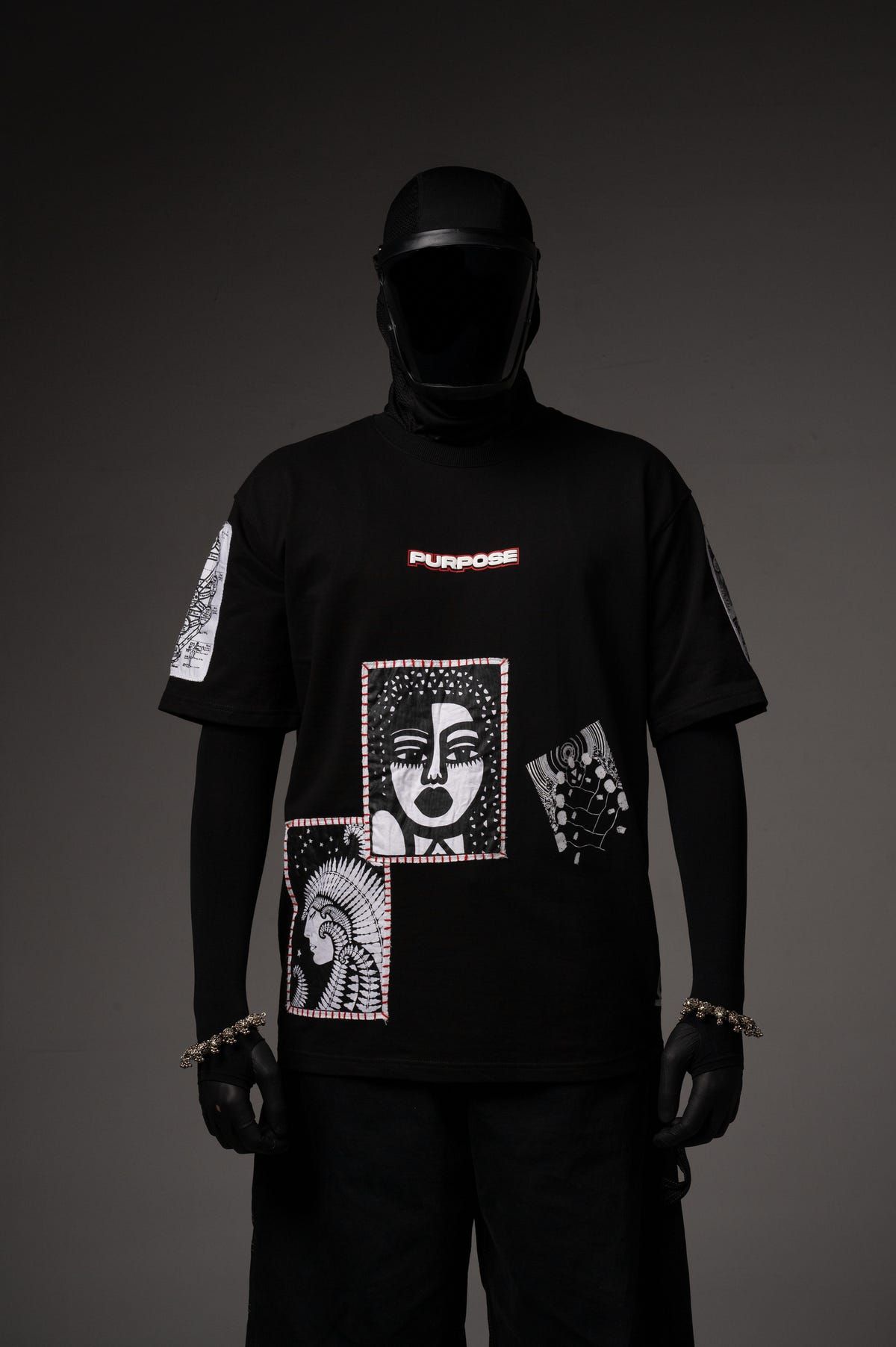 Urdu Hand Work T-shirt - image 1