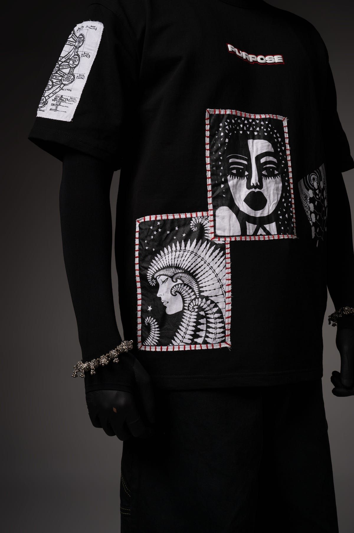 Urdu Hand Work T-shirt - image 7