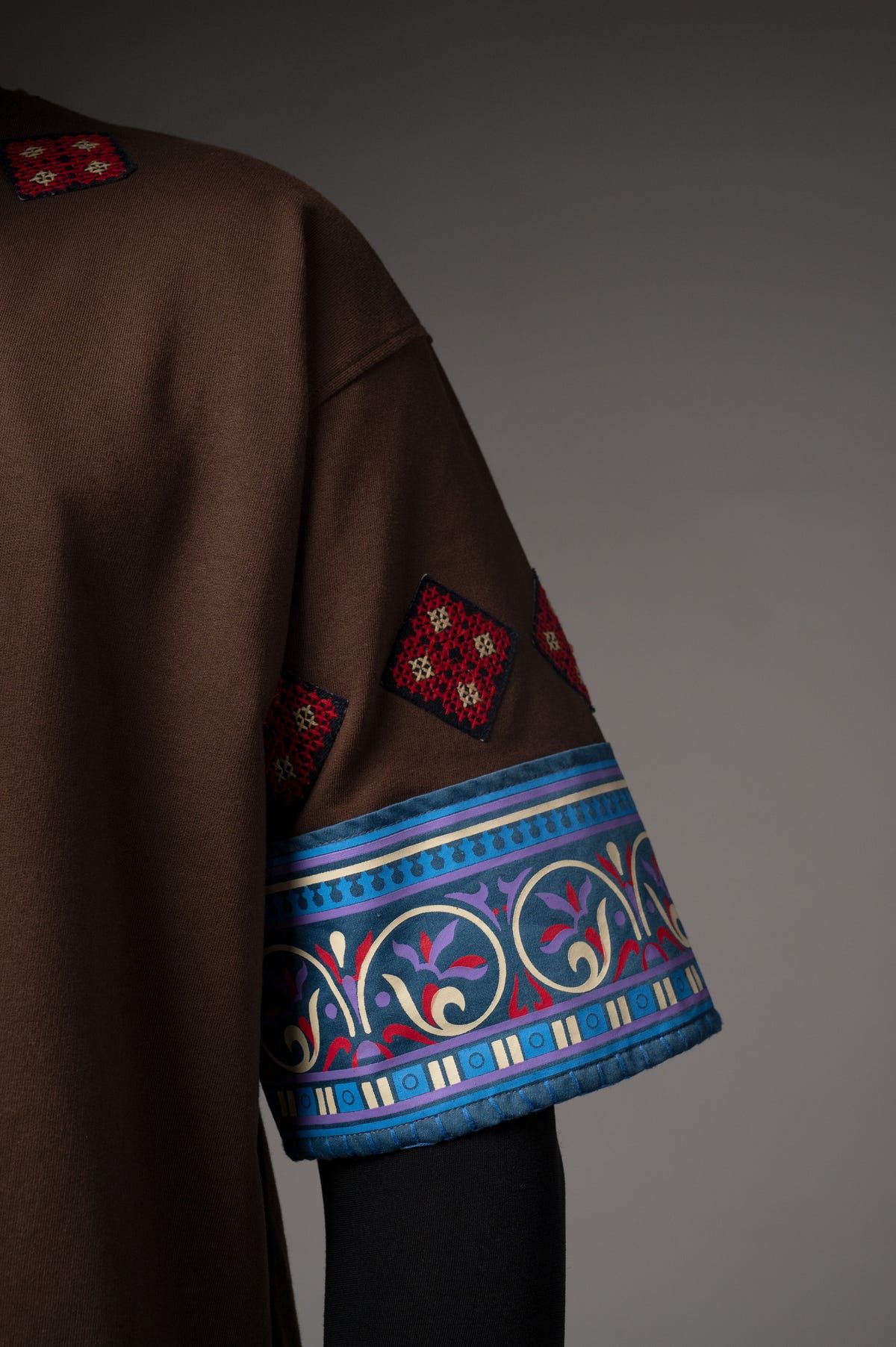 Element Brown Hand Work T-shirt - image 11