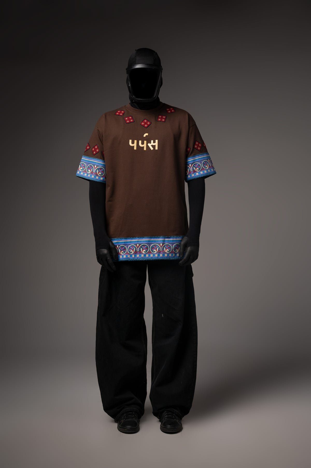 Element Brown Hand Work T-shirt - image 13