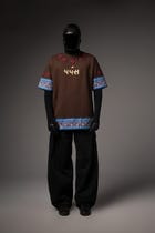 Element Brown Hand Work T-shirt view 13